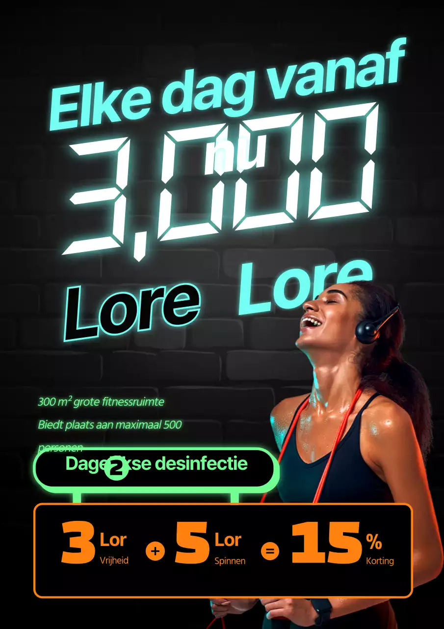 Sportschool korting evenementen