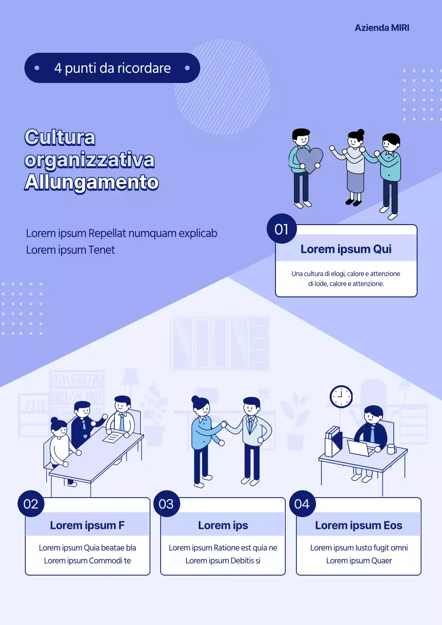 Poster per il miglioramento della cultura blu