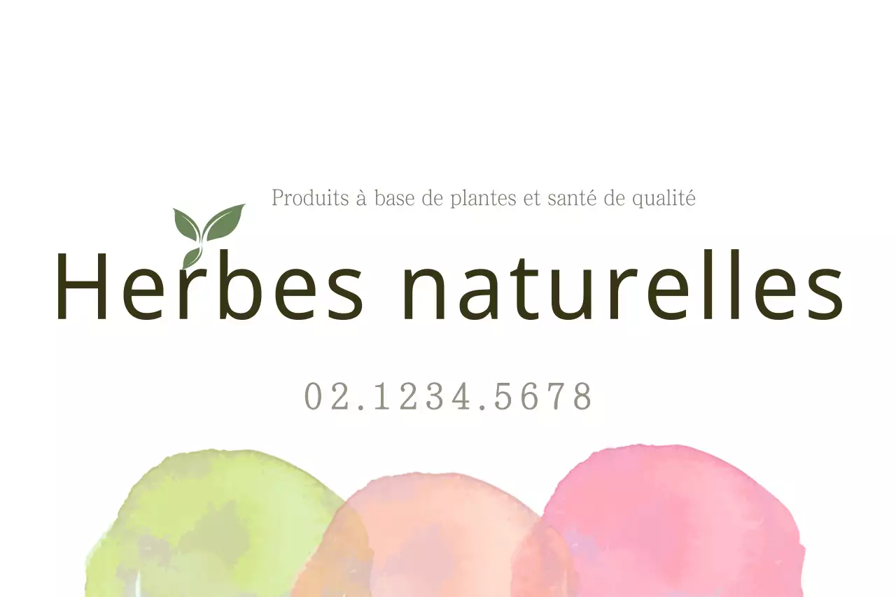 Herbes naturelles