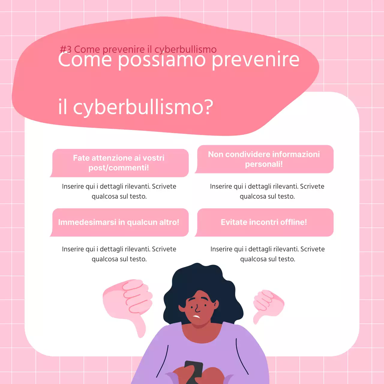 Cyberbullismo CardNews