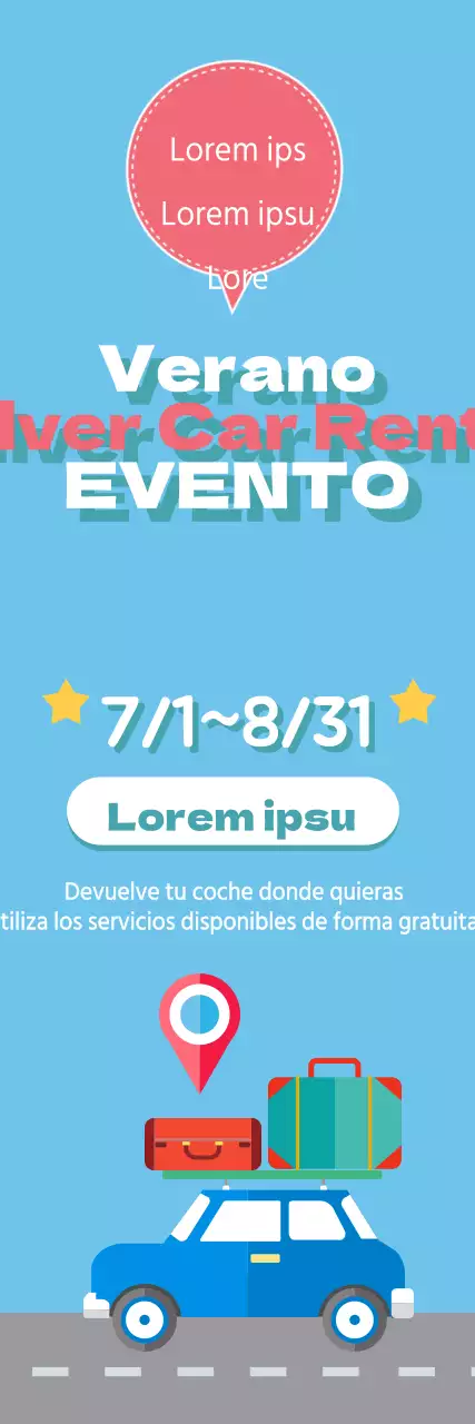 Eventos de alquiler de coches