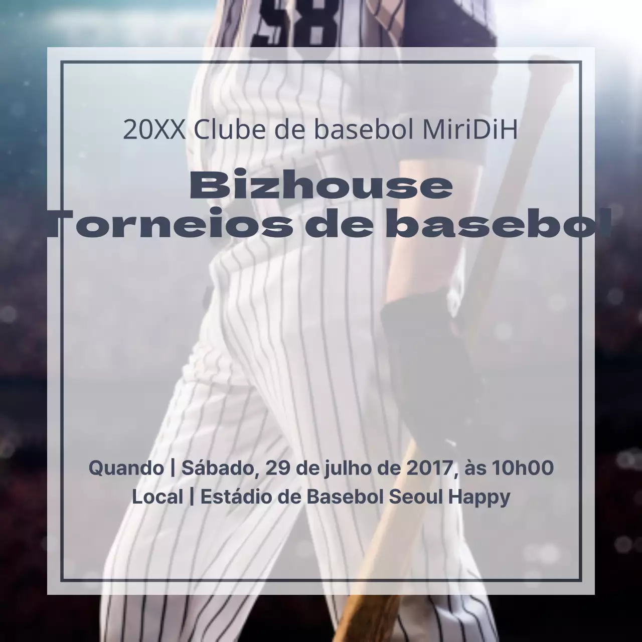 Torneio amigável de basebol