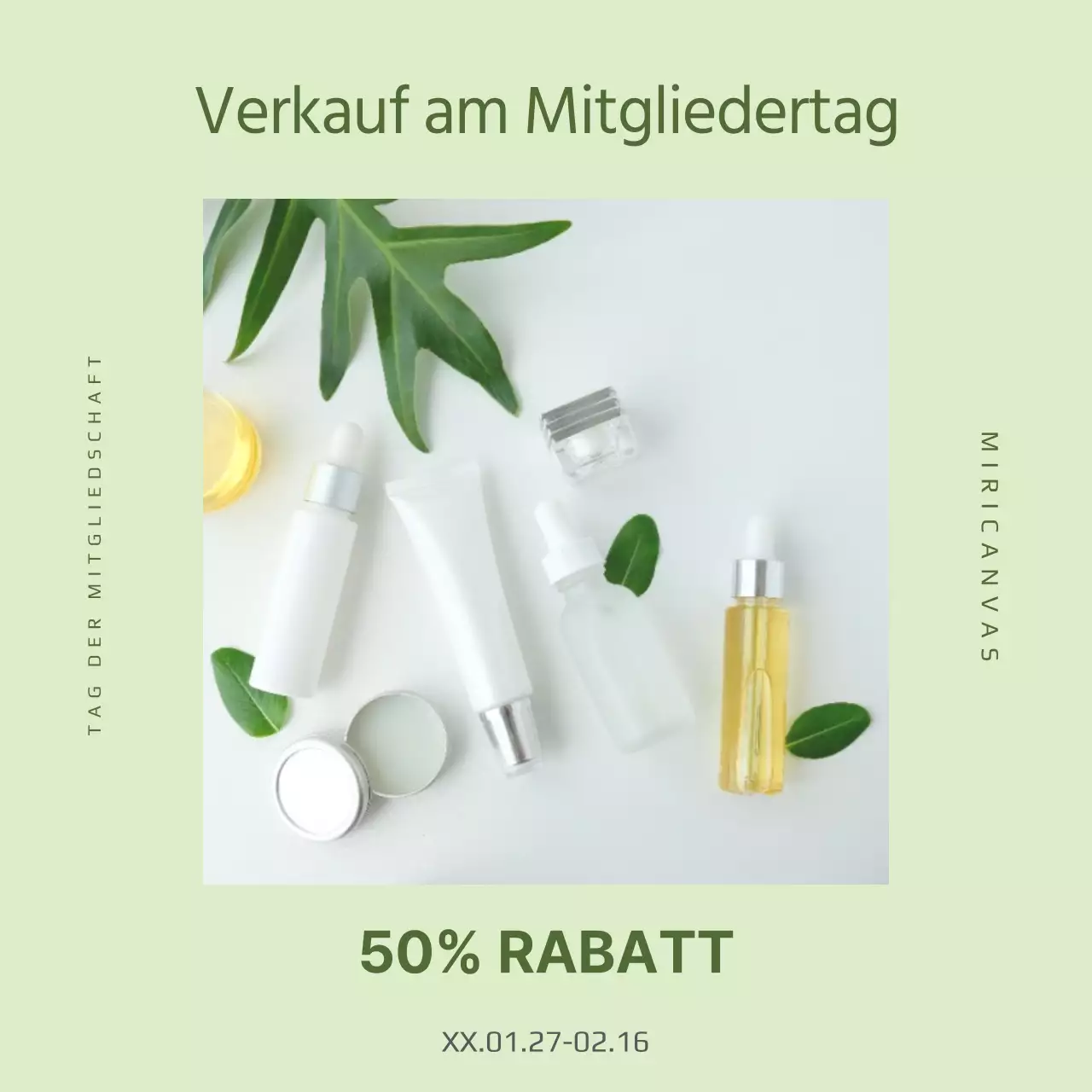 Verkauf am Tag der Mitgliedschaft