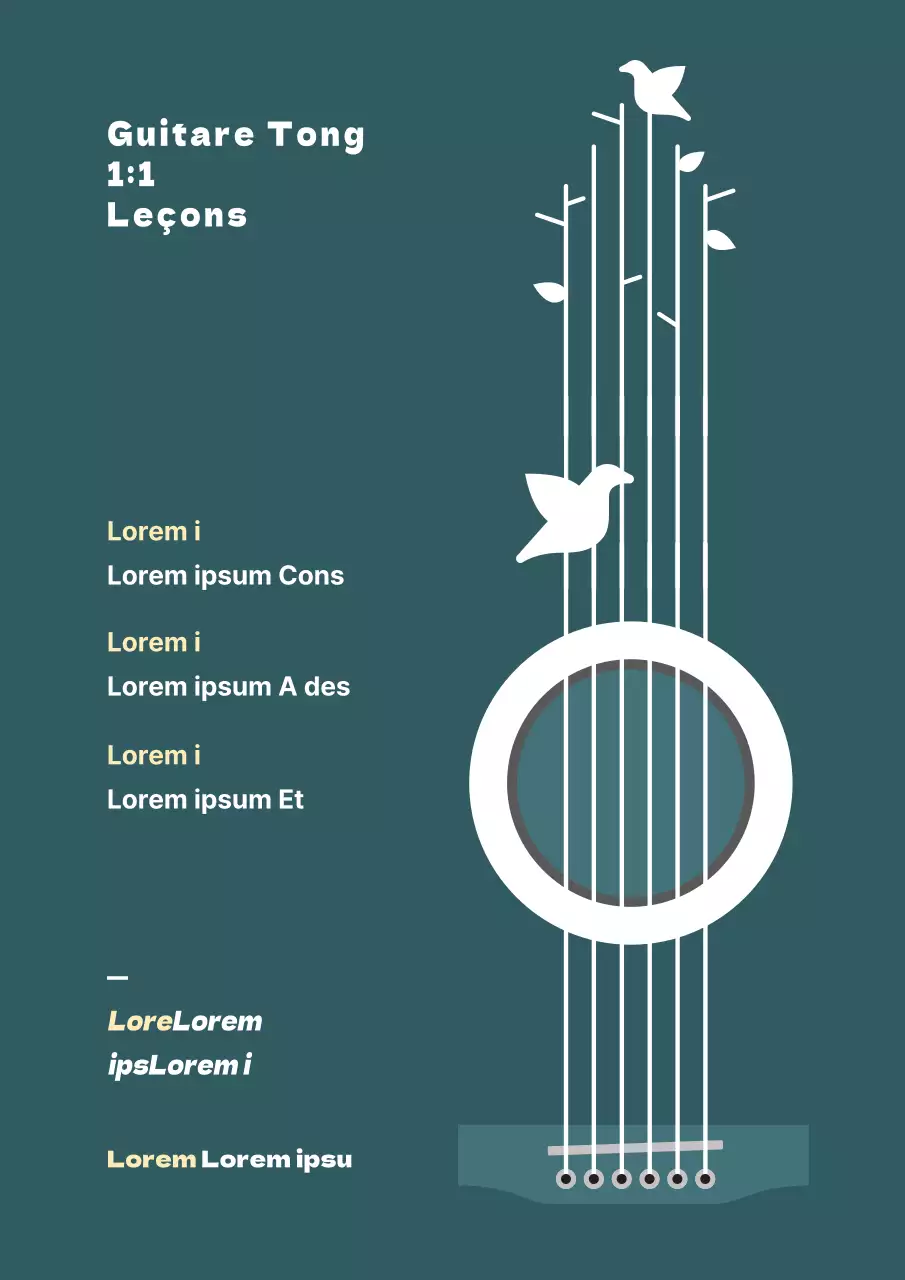 Leçons de guitare