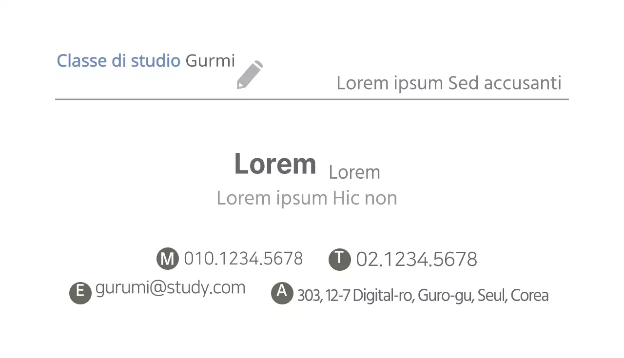 Corsi di studio Gurmi