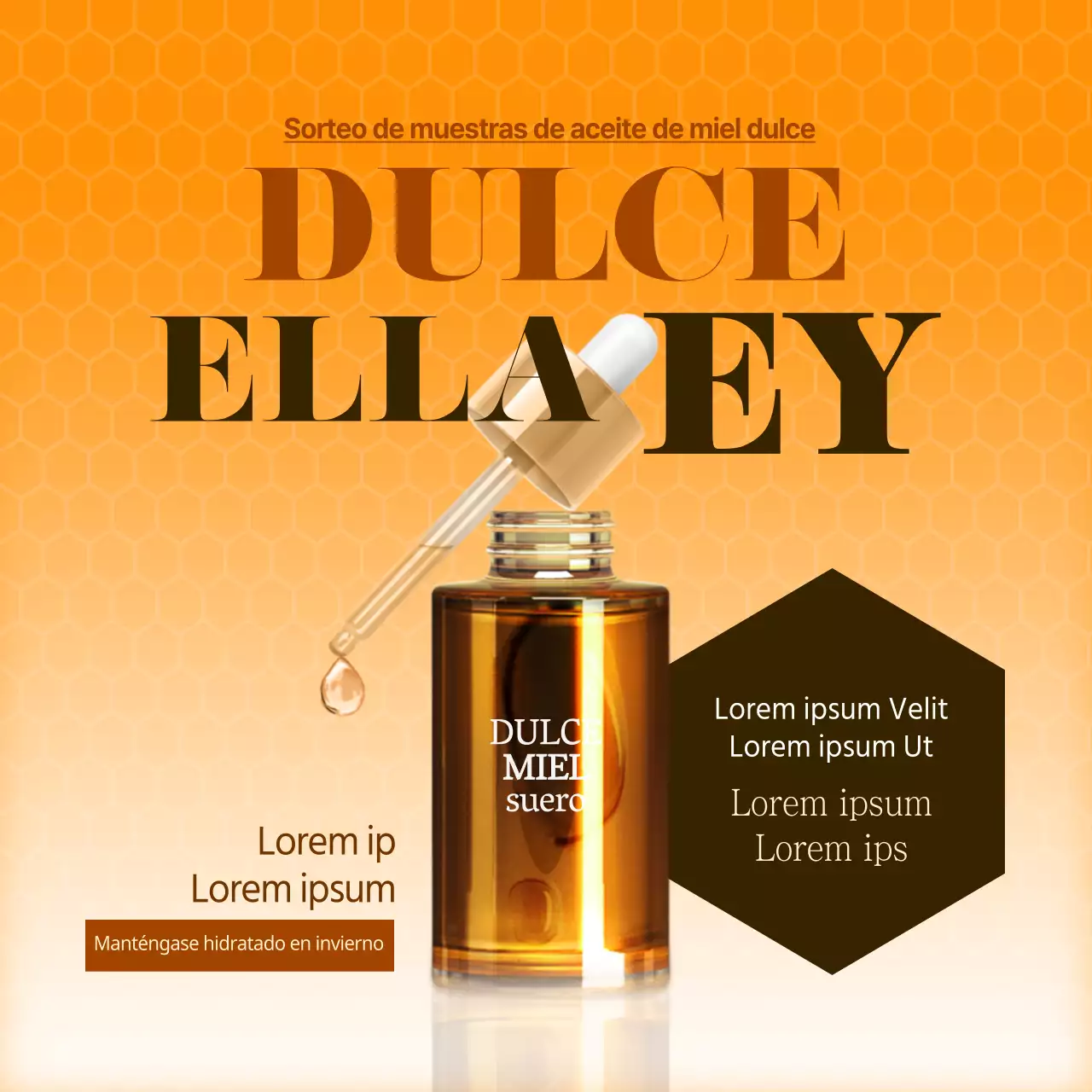 Aceite de miel dulce