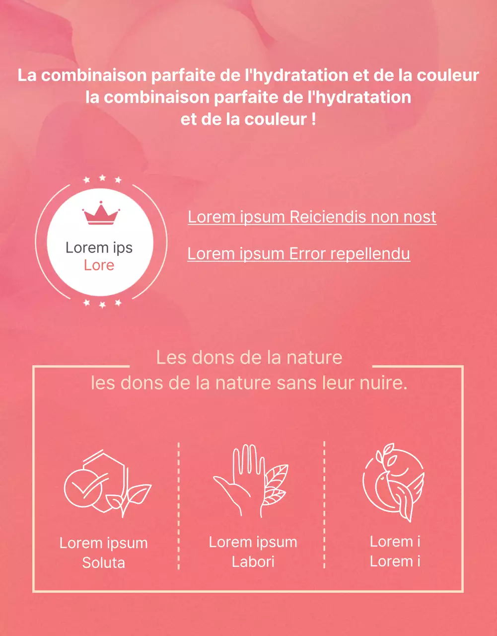 Voici un rouge à lèvres rose, frais et lumineux