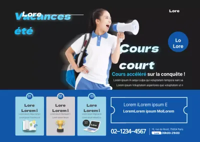 Cours d'été de courte durée