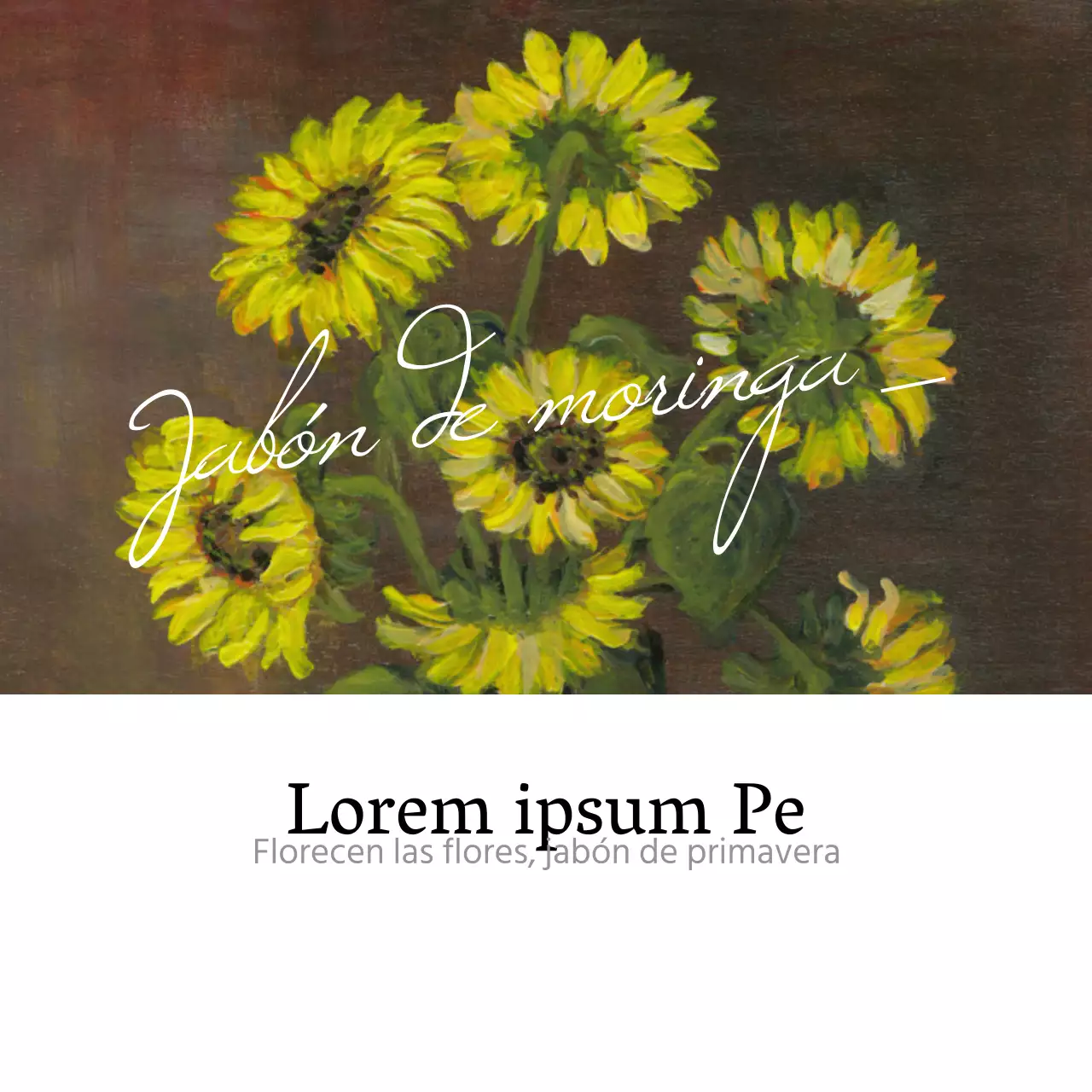 Cuando florecen las flores y la primavera