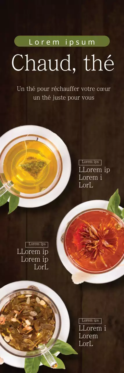 Boissons chaudes d'hiver