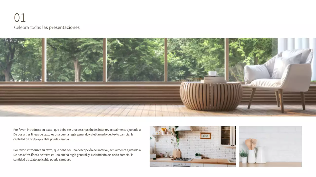 Plantilla Interior Emocional Tono Marrón