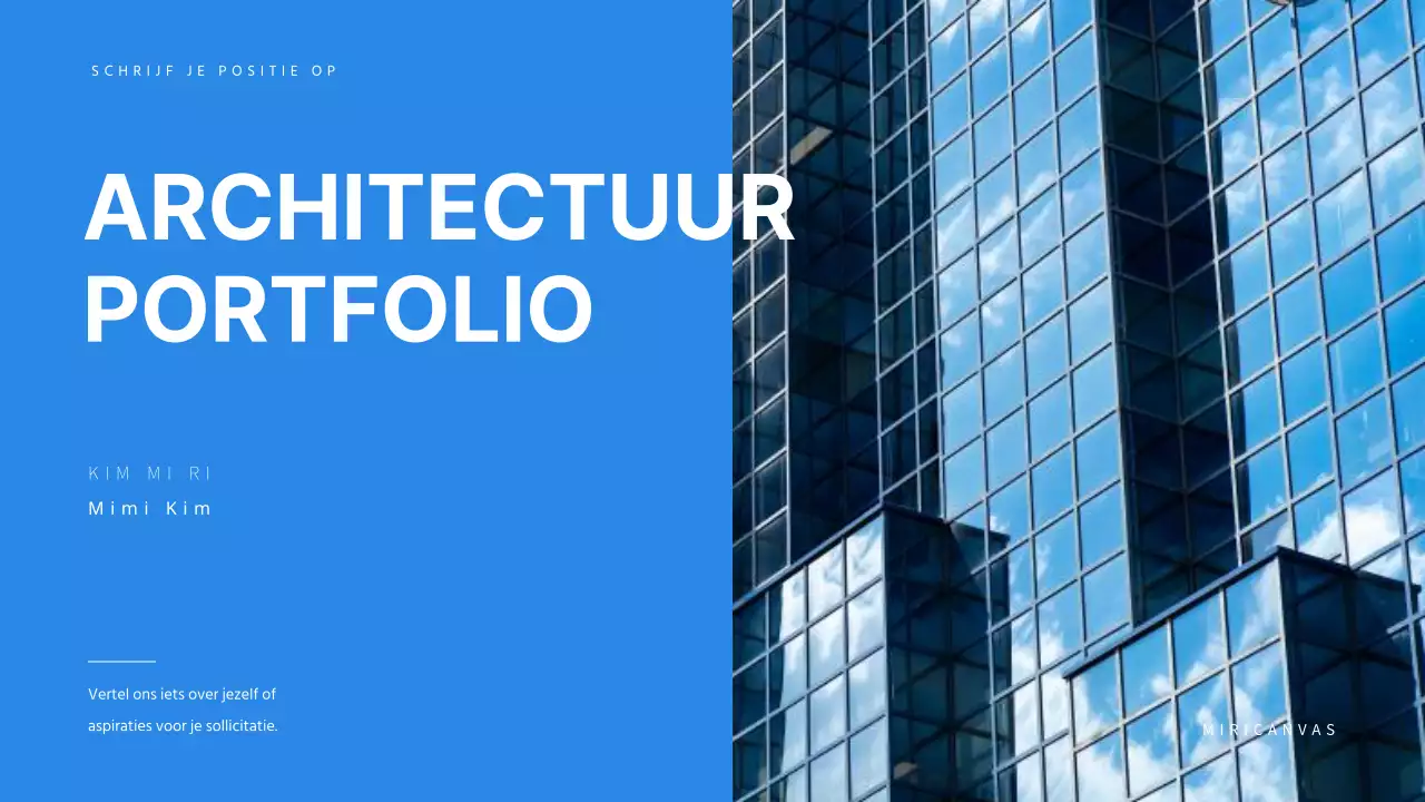 BlueThemes portfolio om je te helpen op het gebied van architectuur