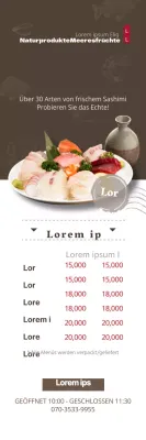 Wild gefangene Meeresfrüchte