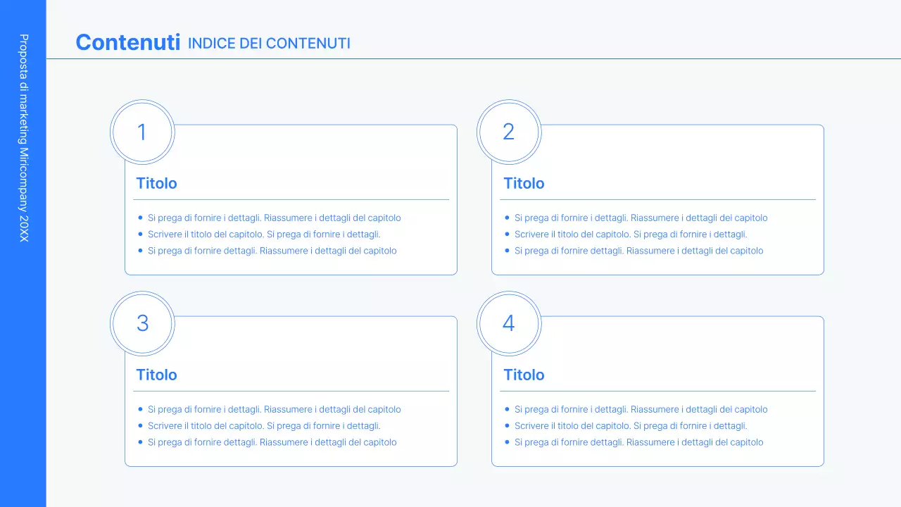 Kit di concetti aziendali con linee blu, minimaliste e semplici
