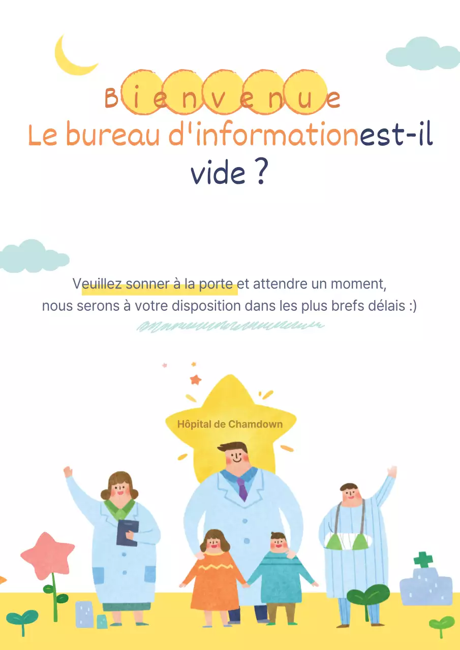 Avis d'hospitalisation