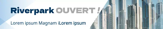 Ouverture du parc de la rivière