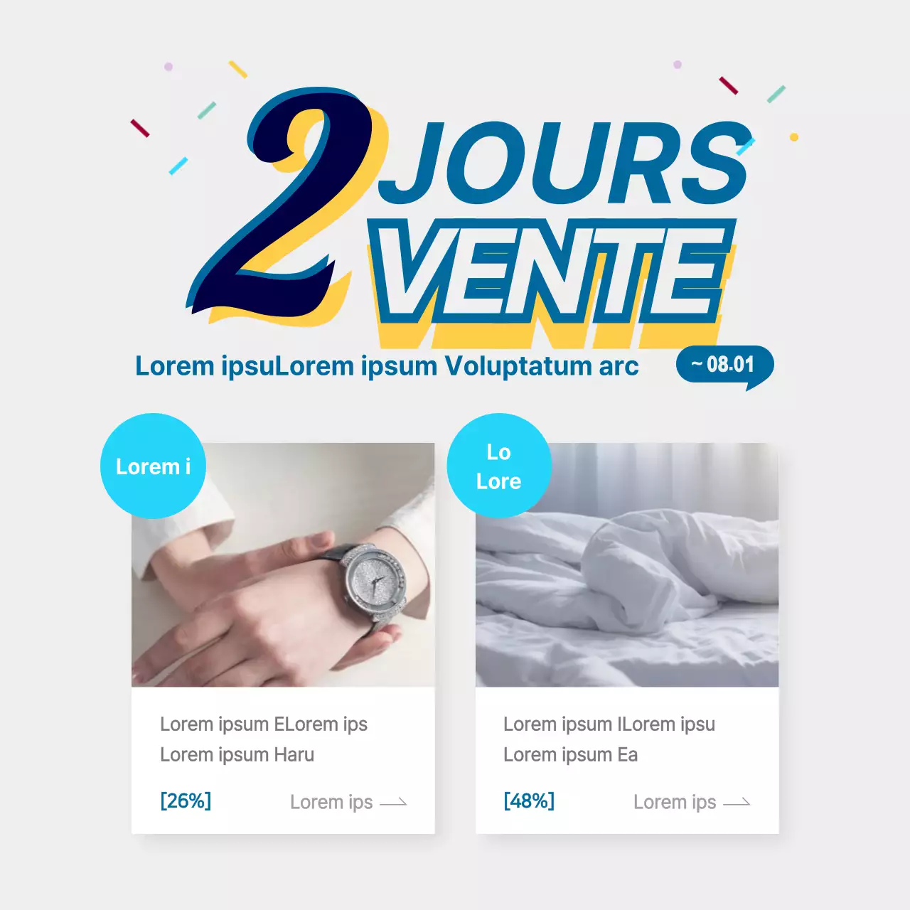 Vente de 2 jours