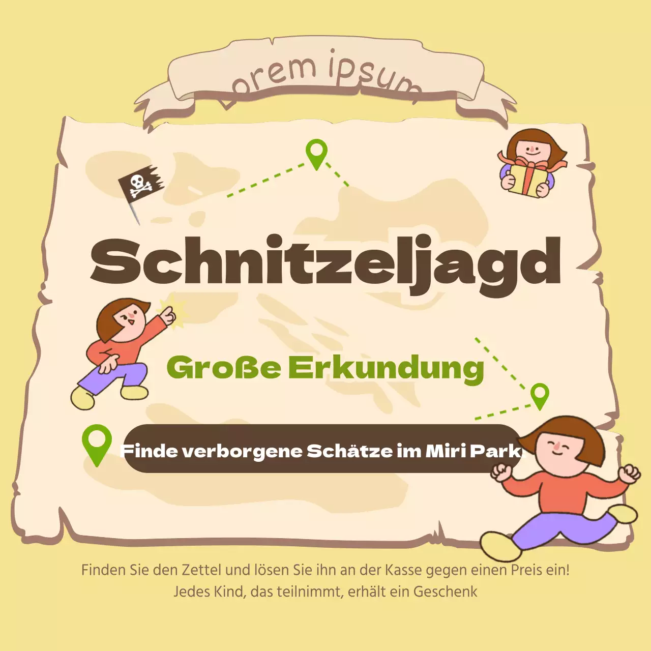 Schatzsuche zum Kindertag