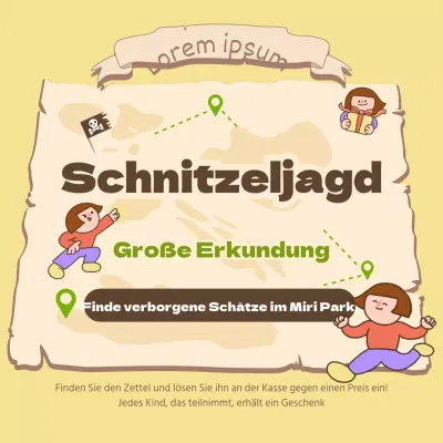 Schatzsuche zum Kindertag
