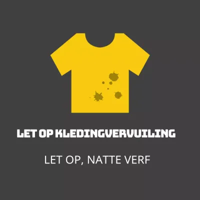 Pas op voor kledingvervuiling