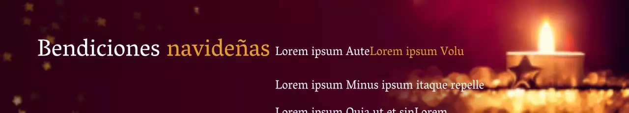 Bendiciones navideñas