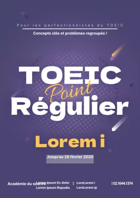 Règlement du TOEIC