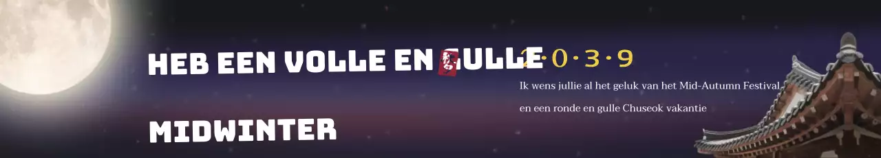 Een midweek zo gul als een volle maan