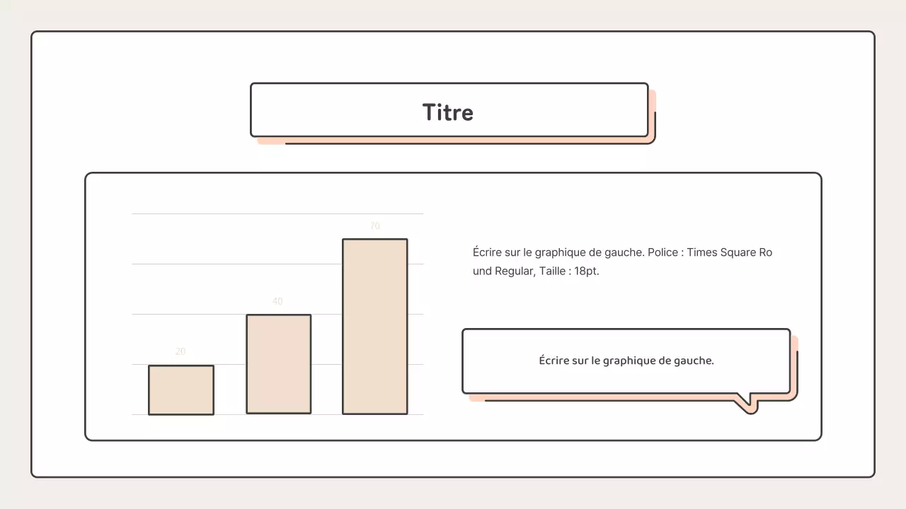 Éducatif avec des formes ponctuelles en rose et beige