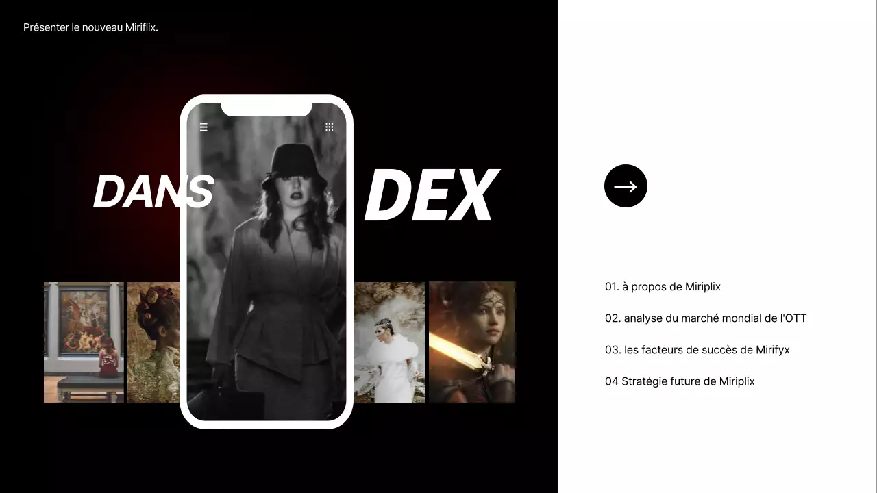 Black & White Media Plateformes OTT Corporate Supporters Challenge Presentation