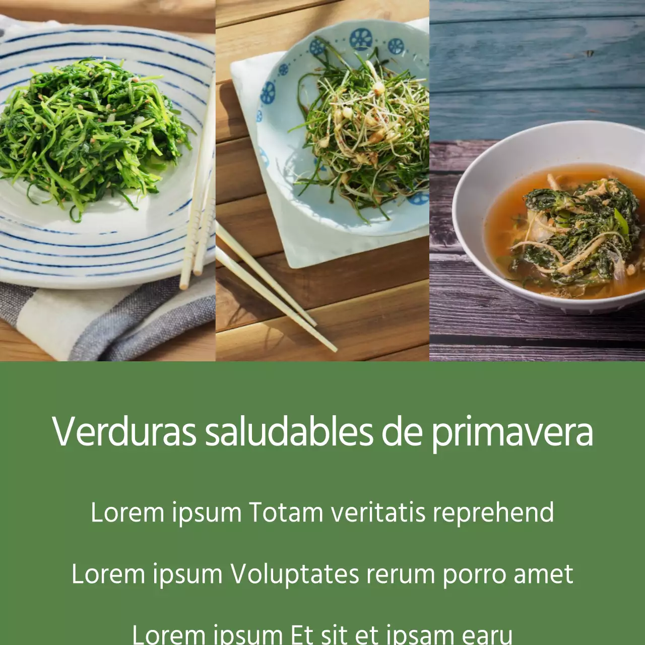 Alimentos de temporada en primavera