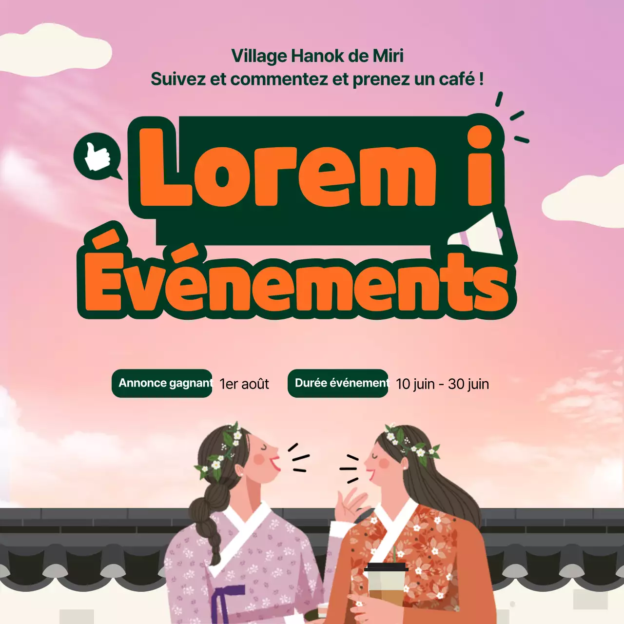 Faites passer le message avec des illustrations de personnes déguisées