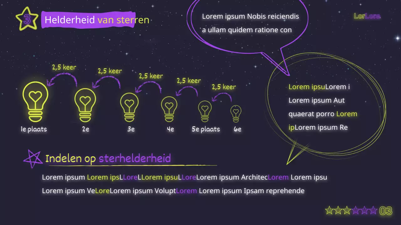 Mystiek neongeel en paars trainingsmateriaal