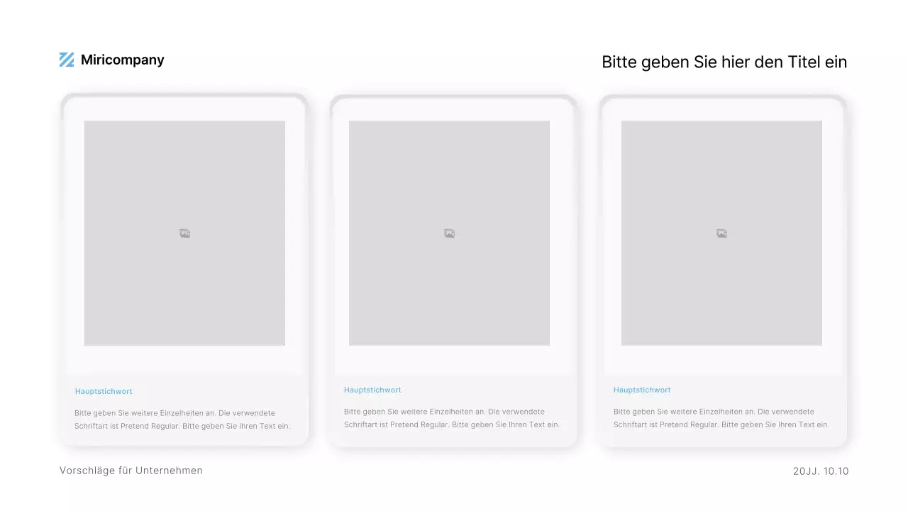 UX UI Style Kit mit dreidimensionaler Anmutung in Hellblau und Marineblau