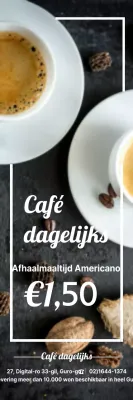 Dagelijkse koffie