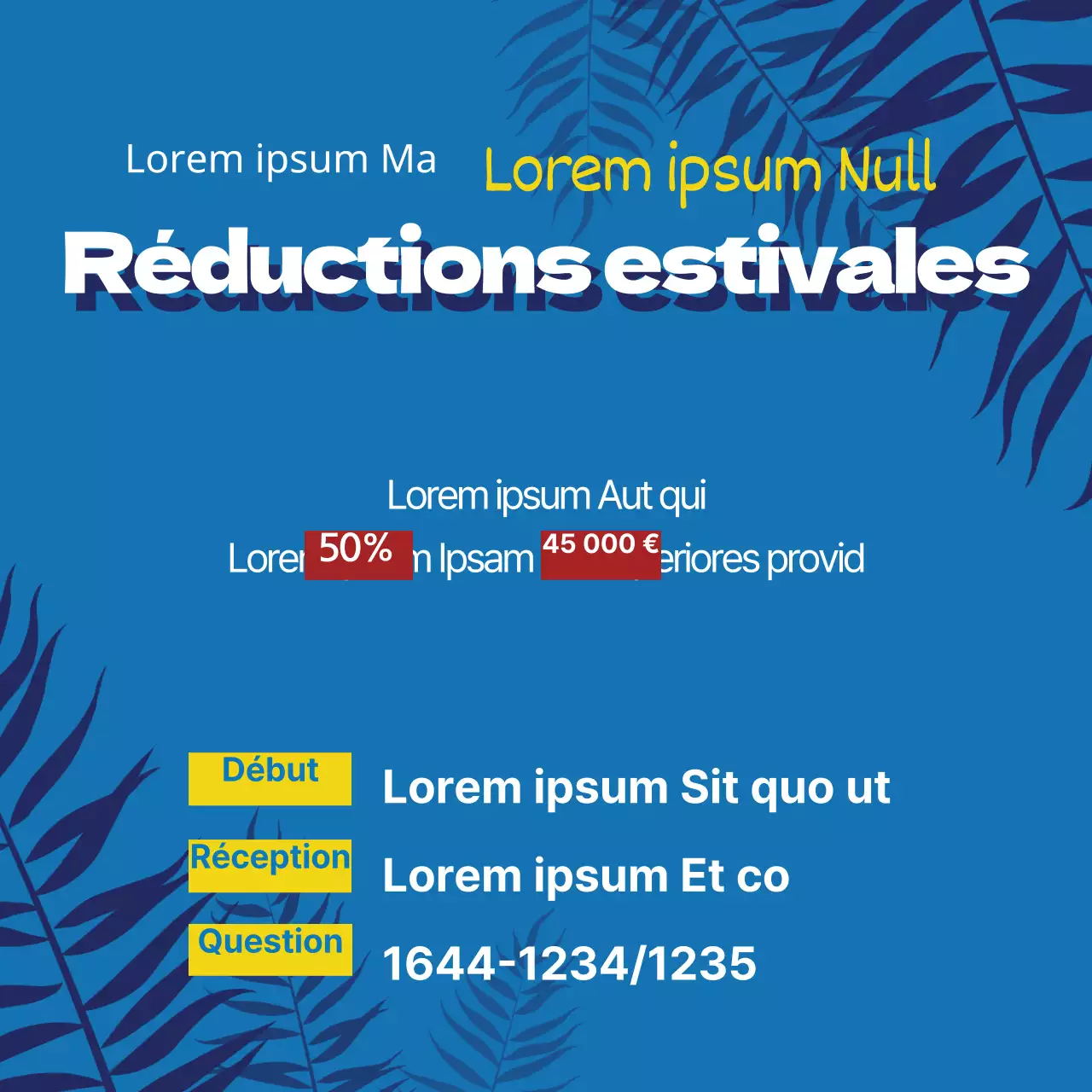 Spécial vacances scolaires