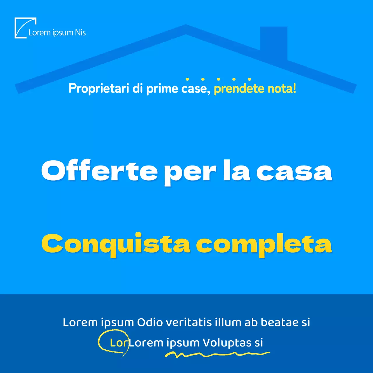 La ricerca di una casa in tinta blu domina le piazze dei social media