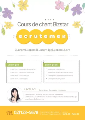 Cours de chant Bizstar