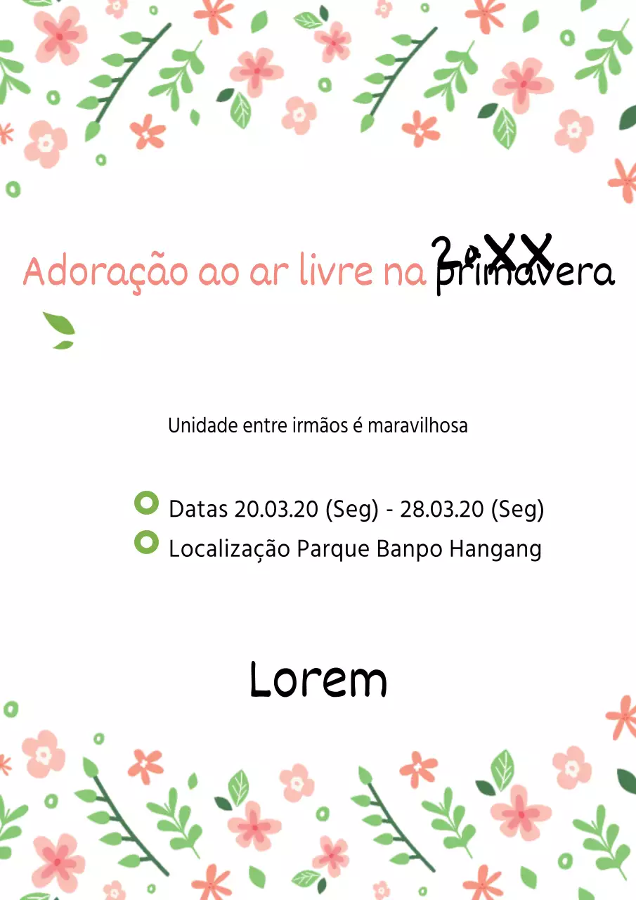 Culto ao ar livre