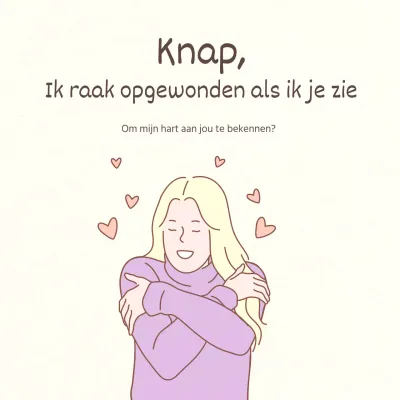 Meisjesthema met papierstructuur in beige kleur