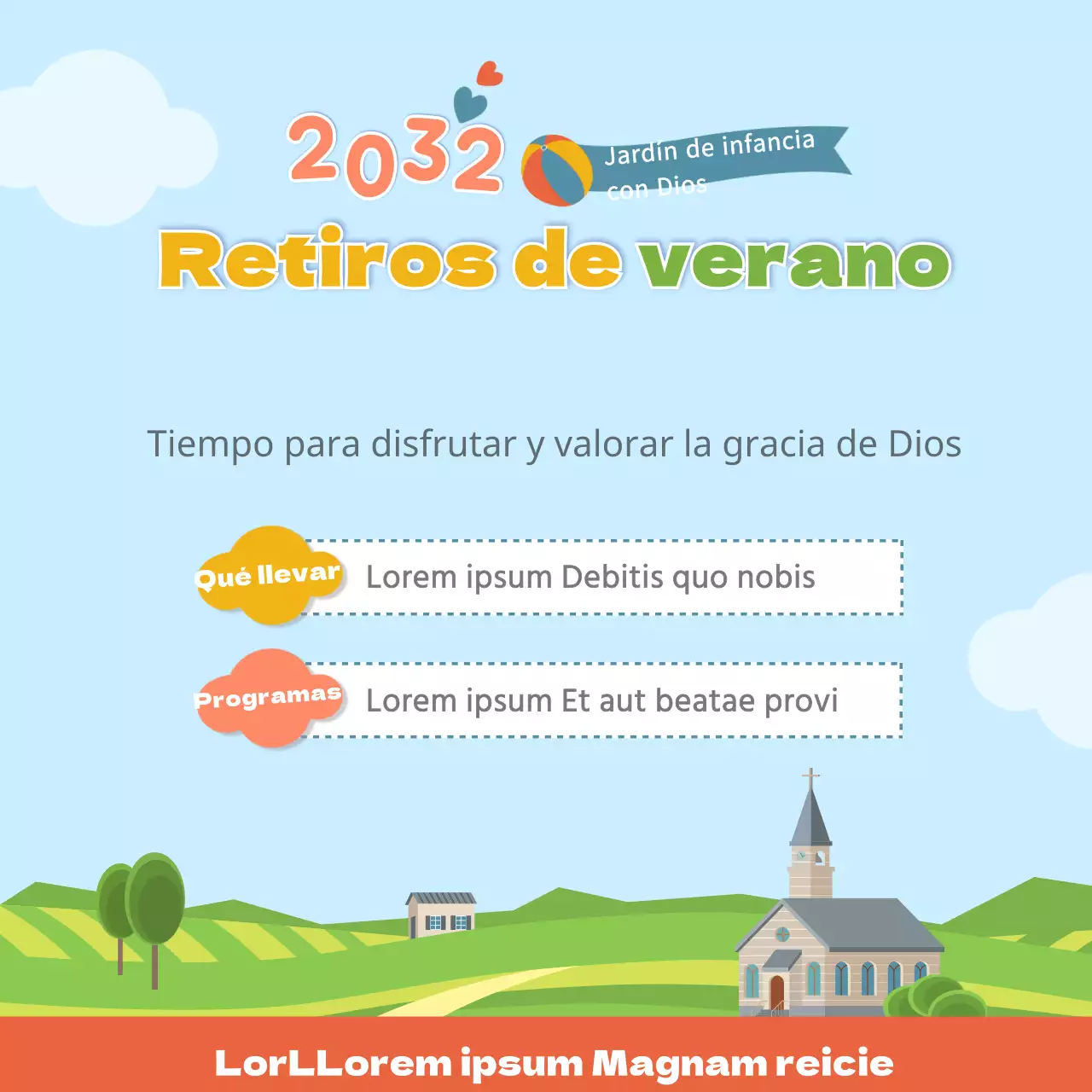 Retiro de verano de la Iglesia