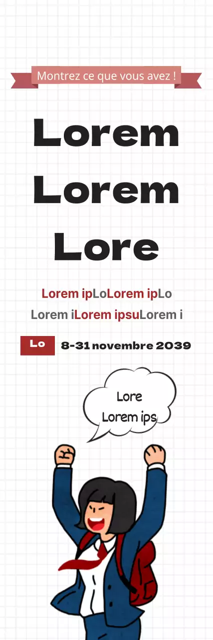 Bravo pour votre réussite