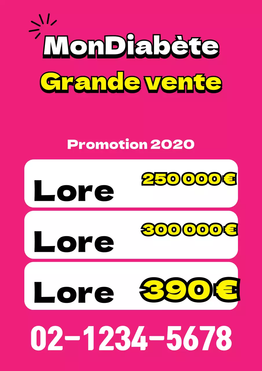 Promouvoir un événement sportif simple et percutant en rose