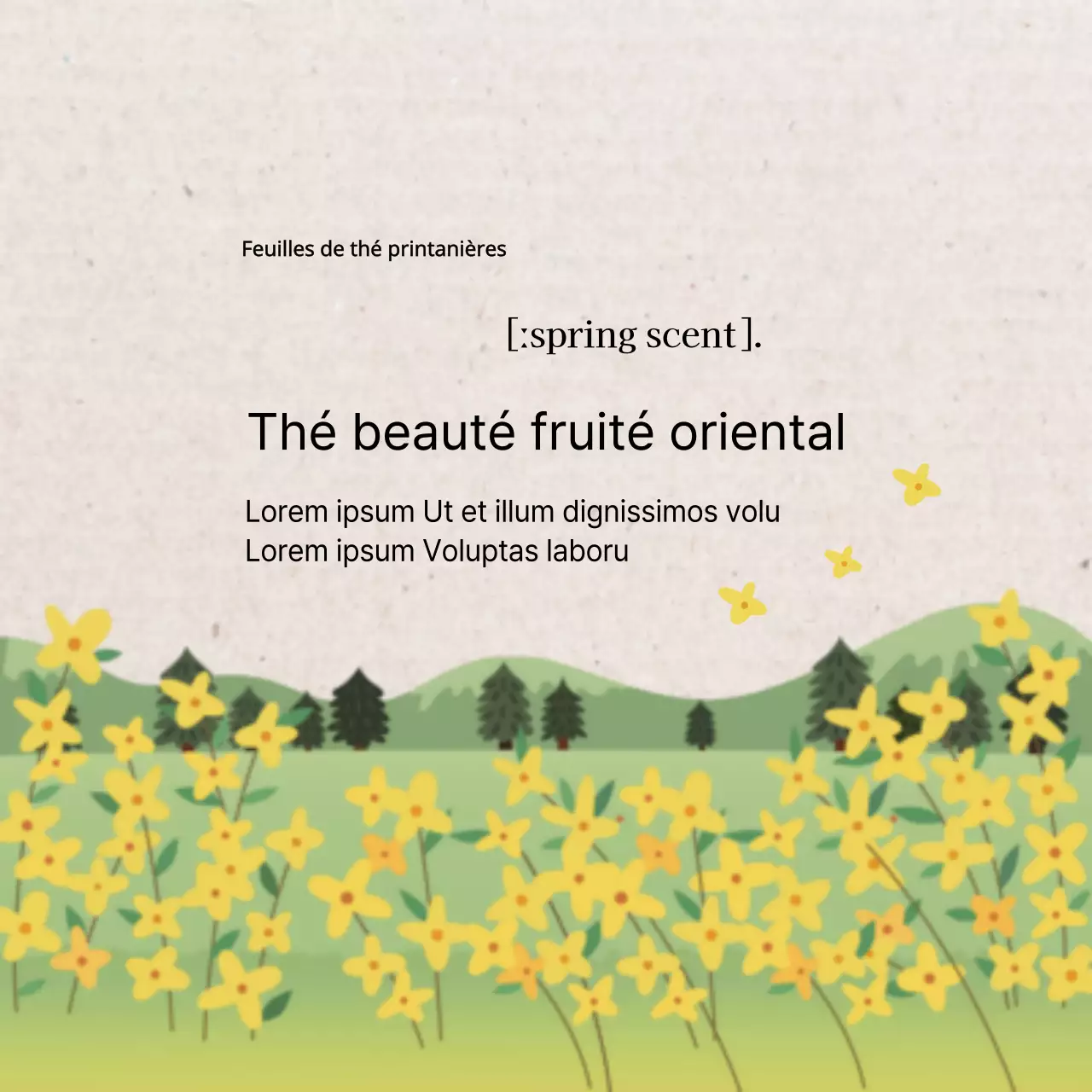 Le parfum du printemps