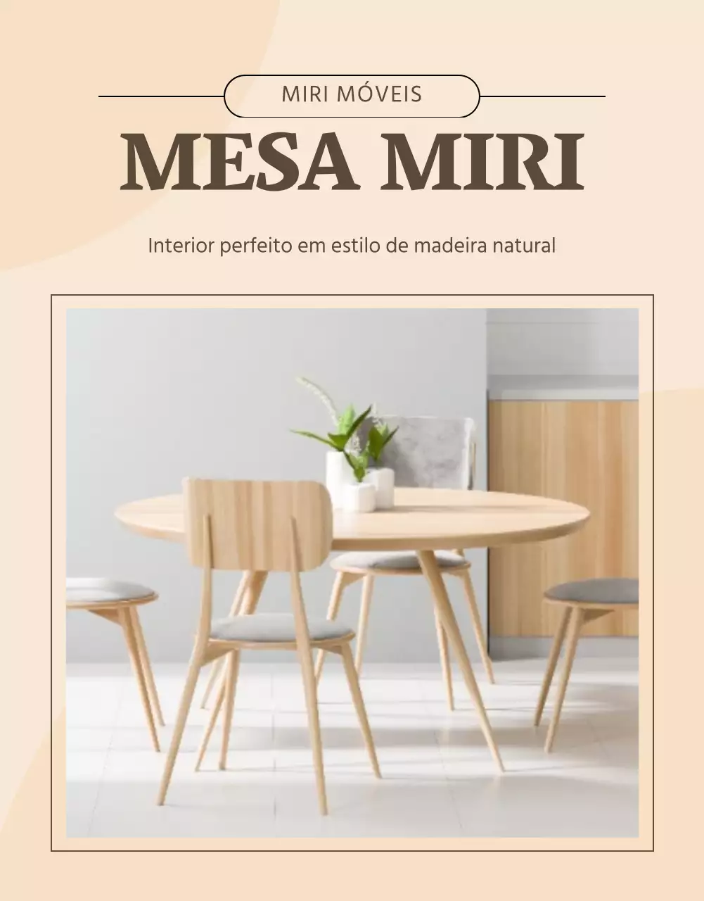 Interiores emocionais em castanho Página de pormenor