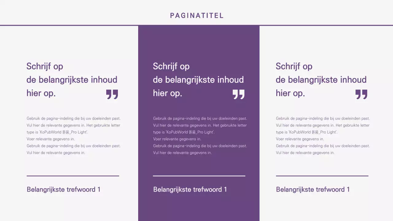 Schonere presentaties