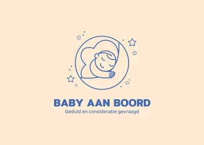 Abrikoosblauwe illustratie met een kind dat rijdt