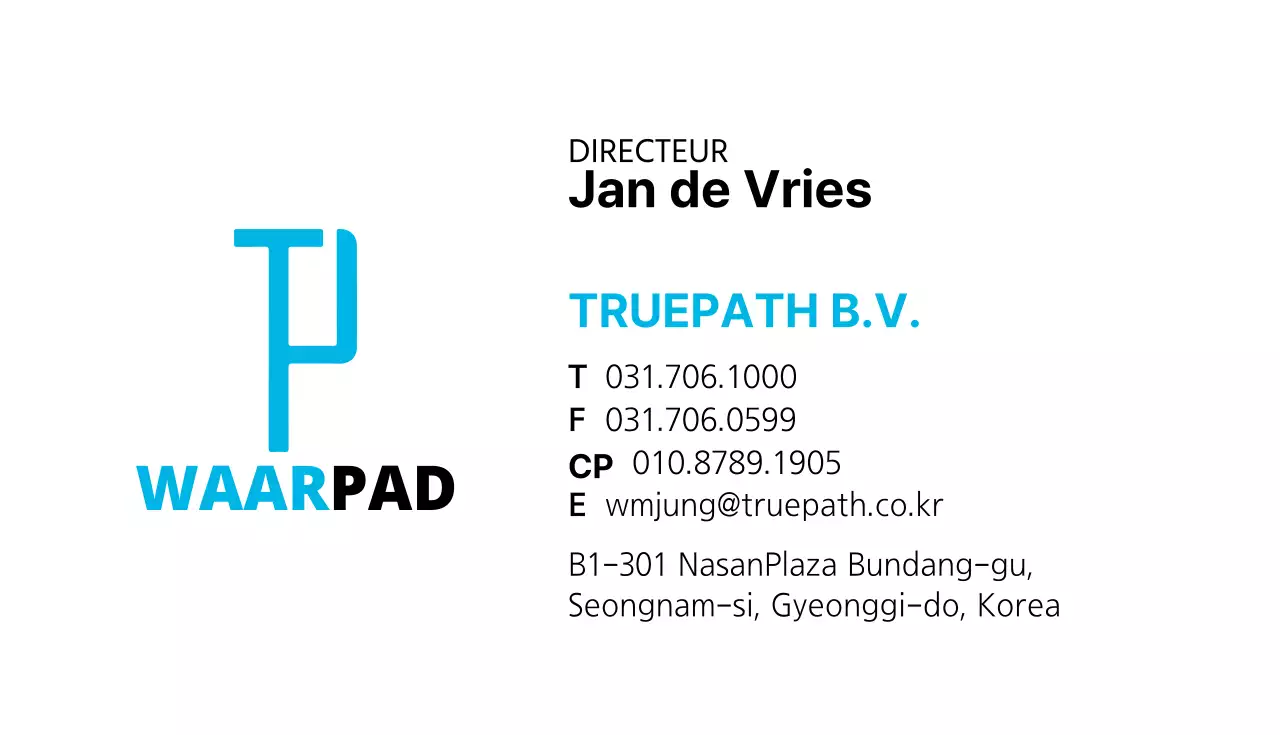 Zakelijke visitekaartjes