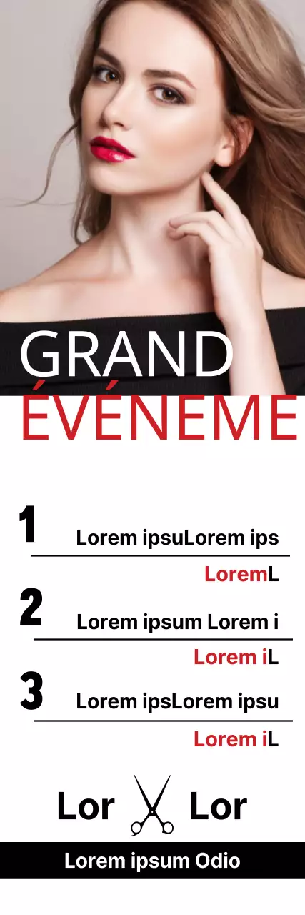 Coiffure Grand événement