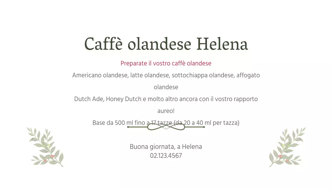 Caffè olandese