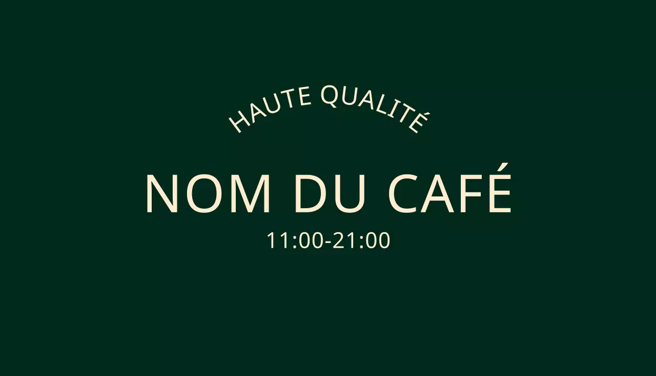 Nom du café